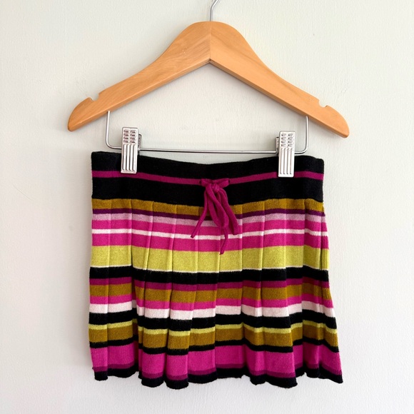 🔮MISSONI x Target Girls Stripes Knit Cardigan Skirt Set Size S - Picture 4 of 7